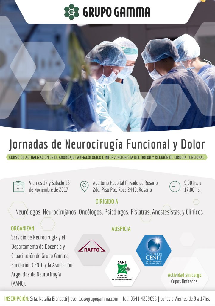 Jornadas de Neurocirugía Funcional y Dolor