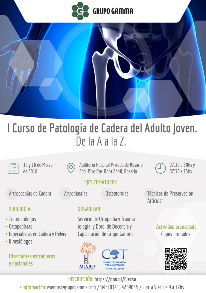 I Curso de Patología de Cadera | Grupo Gamma