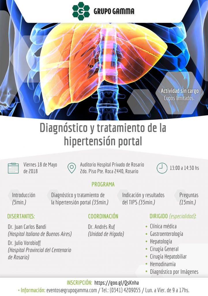 Evento médico - Hipertensión portal - Grupo Gamma
