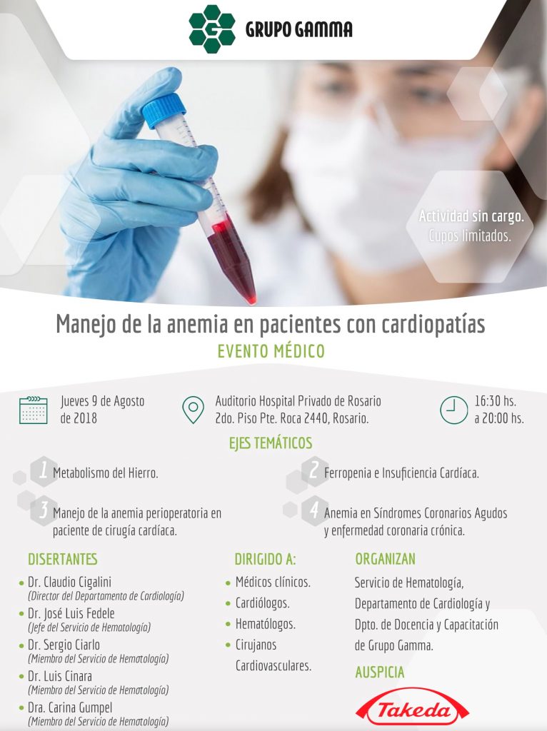 Anemia y Cardiopatías - Grupo Gamma