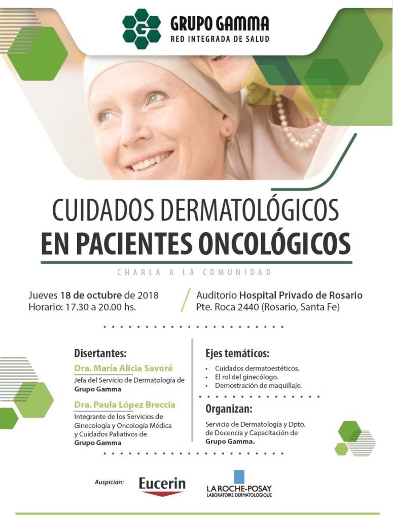 Cuidados dermatológicos en pacientes oncológicos - efecto cutaneomocosa - Grupo Gamma