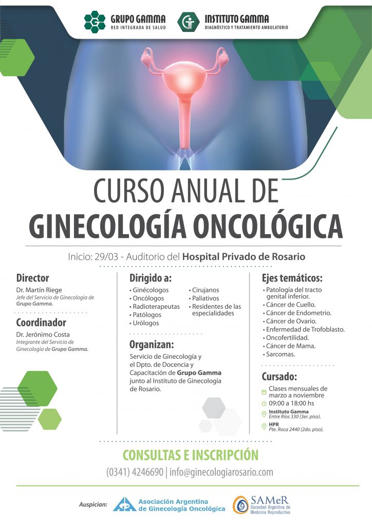 Curso Anual de Ginecología Oncológica - Grupo Gamma