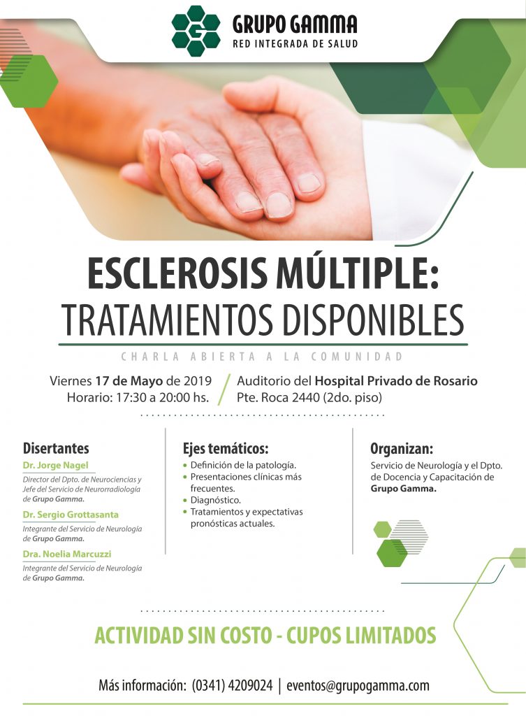 Esclerosis Múltiple, tratamientos disponibles - Grupo Gamma