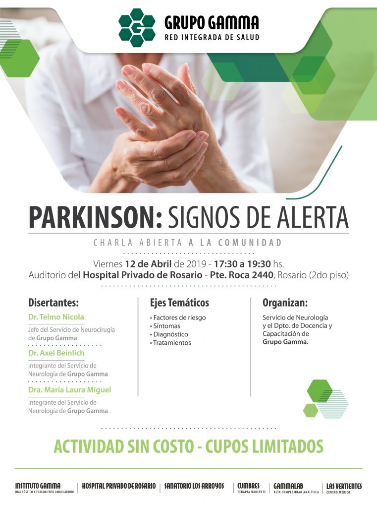Parkinson, signos de alerta - Grupo Gamma
